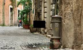 The Free Drinking Fountains Of Rome