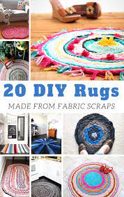 20 diy rugs made from fabric ss