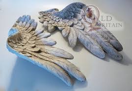 Angel Wings Wall Hanging Sculpture