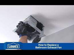how to install a bath exhaust fan you