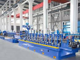 Tube And Pipe Forming Straight Seam Welded Tube Mill Line