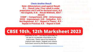 cbse 10th 12th marksheet 2023 decoded