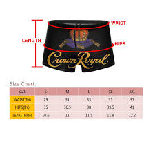 Amazon Com Crown Royal Logo Mens Quick Dry Boxer Briefs