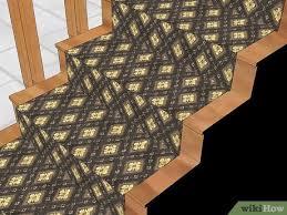 how to carpet stairs