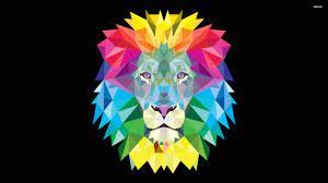 colorful lion wallpapers top free