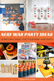 Decorate your nerf gun or dart storage container with paint to give it a fun flair and match it with the room decorations.13 x research source. 26 Brilliant Nerf War Party Ideas For The Ultimate Battle Tip Junkie