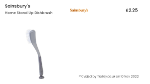 Sainsbury S Home Stand Up Dishbrush