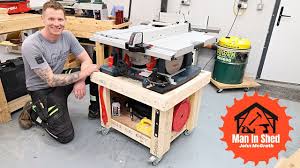 table saw cart simple strong