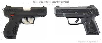 ruger sr22 vs ruger security 9 compact