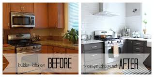 kitchen cabinet colors  before & after