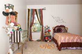 Whimsical Mad Hatter Bedroom Eclectic