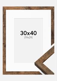 frame fiorito washed oak 30x40 cm