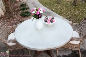 Diy Round Concrete Table Top The