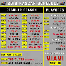 Plan your next watch party with the htc nascar tv schedule. Nascar On Nbc The Nascar Cup Series Schedule For 2018 Facebook