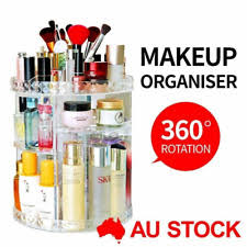 makeup organisers with