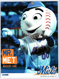 MR. MET NEW YORK METS MASCOT #00 8