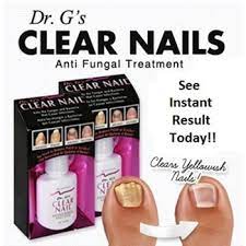 qoo10 dr g clear nails anti fungal