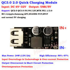People generally keep mobile powerbanks or car chargers with themselves but they are … Qc3 0 2 0 Usb 5v 9v 12v Fast Quick Charge Charging Module Diy Phone Charger Car Ebay