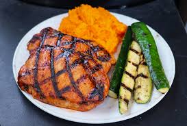 barbecue pork chops recipe on the grill