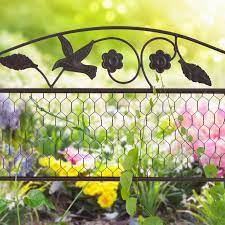 Buy A Set Of 4 Decorative Garden Fencing