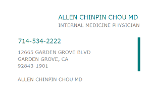 1215919915 npi number allen chinpin