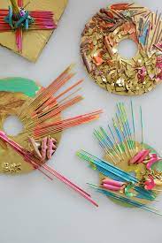 pasta sculptures art projects for
