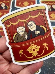vinyl decal statler and waldorf the