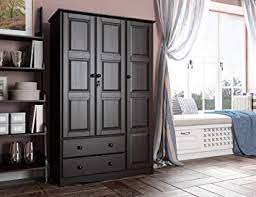 Www.rusticfurnitureoutlet.ca its time to finally get organized in your room!! Amazon Com 100 Solid Wood Grand Wardrobe Armoire Closet By Palace Imports Java 46 W X 72 H X 21 D 4 Small Shelves 1 Clothing Rod 2 Drawers 1 Lock Included Additional Large Shelves