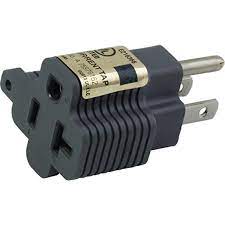 Will it fit a standard wall box? Durable Rubber Molded 15 Amp Household Plug To 20 Amp T Blade Female Adapter Walmart Com Walmart Com