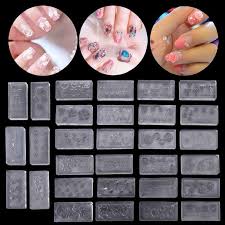 30 styles diy 3d acrylic nail art tool