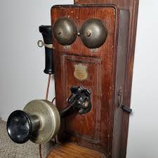 Antique Hand Crank Telephone