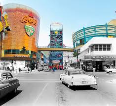 fremont street then and now las