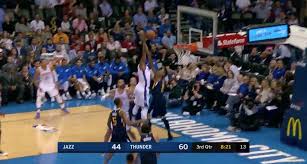 Looking for the best wallpapers? Paul George Demolishes Derrick Favors With Absurd One Handed Dunk