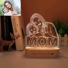 45+ diy gifts for the mom who loves all things handmade. Personalized Mom Lamp Mom Gift Custom Photo 3d Lamp Led Light Photo Engraving Night Light Custom Text Best Gifts Mother S Day Birthday Gifts 3 Color Mom Style 14 5cm3 5cm Amazon Com