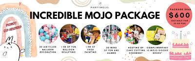 kids birthday party packages 2023
