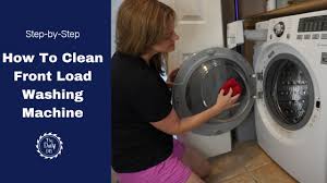 how to clean front load washer you