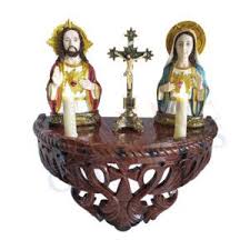catholic wooden altar for home
