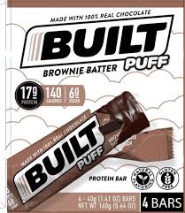 built bar brownie batter protein bars 4 ct