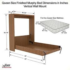 com queen size wall bed diy