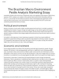 the increasingly competitive business environment marketing essay 