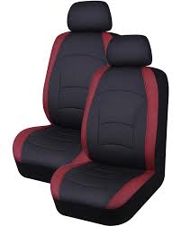 Autotrends Low Back Faux Leather Seat