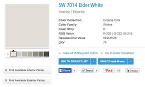 Anyone Used Sw 7014 Eider White On Walls