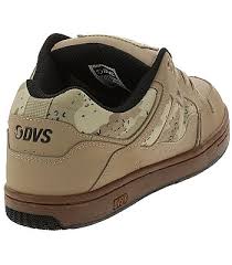 Shoes Dvs Enduro 125 Tan Camo Gum Nubuck Men S
