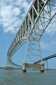the chesapeake bay bridge connecting