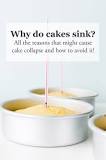 How do you keep a cake from shrinking after baking?