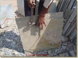 kota stone flooring laying