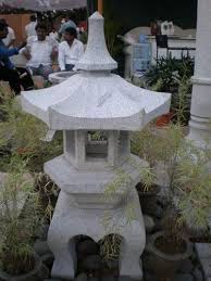 Japanese Garden Stone Lamp Type Of