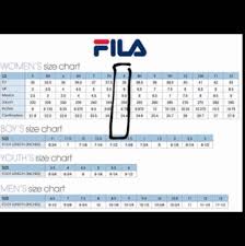 Fila Sport Size Chart Sale Up To 38 Discounts