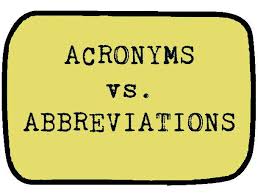 Image result for acronyms