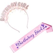 Not only can this be used for weddings, but also for bridal showers, baby showers, birthday parties, and so much more. Amazon Com Birthday Girl Set Of Unicorn Mermaid Headband Pink Satin Sash For Girls Birthday Girl Clothing